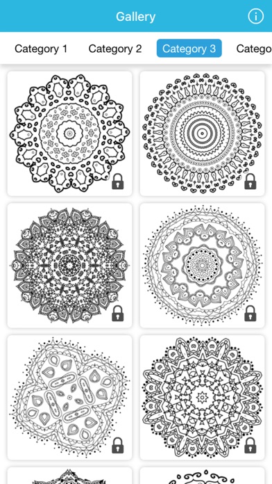 Screenshot #3 pour Livre colorier mandala nouveaux jeux pour enfants