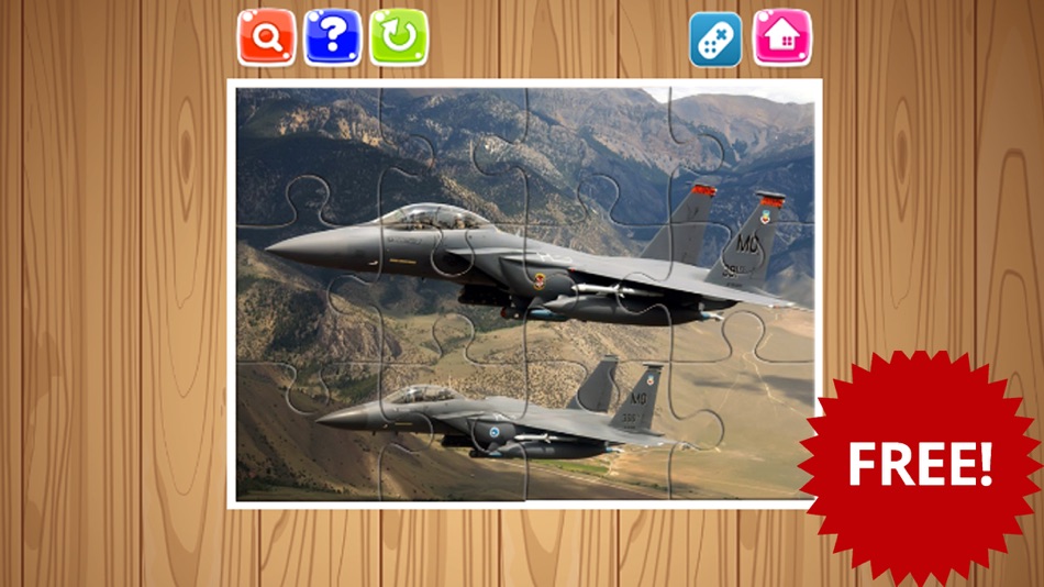 Airplane Jigsaw Puzzle Game Free For Kid And Adult - 1.0 - (iOS)