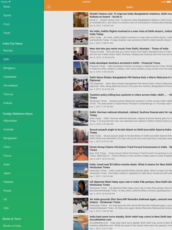 India News in English Today iPad screenshot 5 - News app