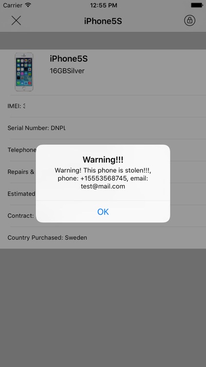 IMEI check
