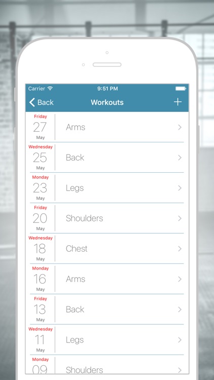 GymLog - Simple Workout Fitness Tracker
