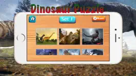 Game screenshot Dinosaur Puzzle Jigsaw for Kids and Toddlers Games apk