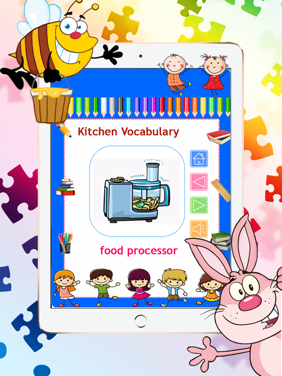 Screenshot #6 pour Kids Kitchen: Apprendre l'anglais en ligne