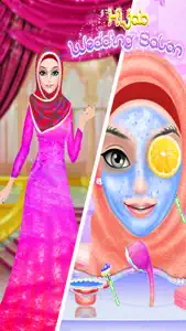 Hijab Wedding Makeover - Hijab Fashion Style Salon screenshot #5 for iPhone