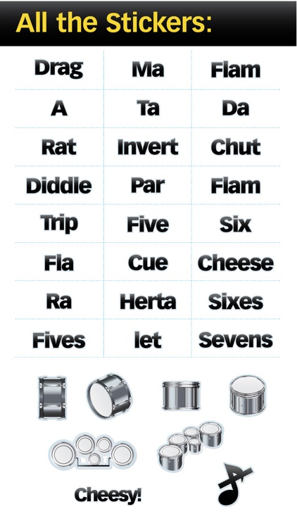 Cheesy Hybrid Rudiments