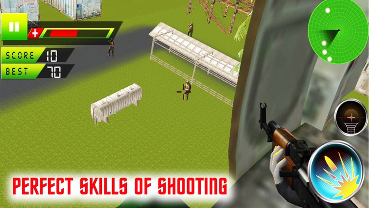 Army Commando Helicopter War Shooting 3D screenshot-3