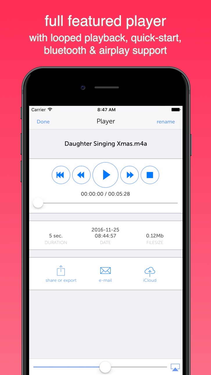 iPhone screenshot