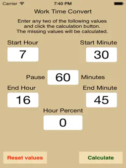 Work Time Convert screenshot 5