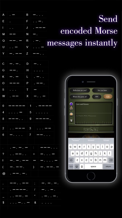 Sasha Morse Coder - Free Morse message encoder screenshot-3