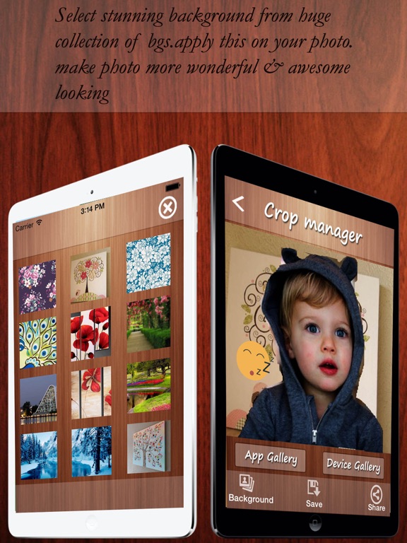 Screenshot #5 pour Photo Crop manager, photo editor