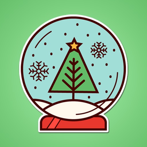 Winter Holiday Icons Sticker Pack