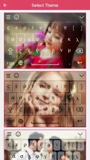 greek keyboard - greek input keyboard iphone screenshot 2