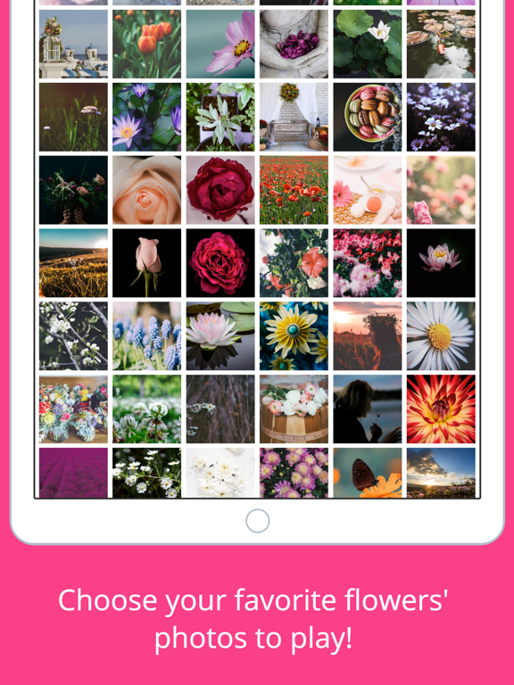 Flowers Puzzle - Play with your favorite flowers screenshot 2