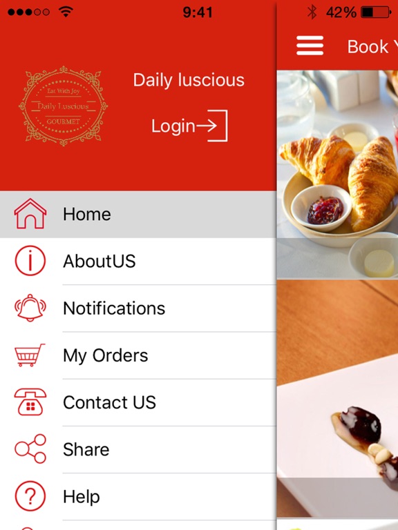 App screenshot