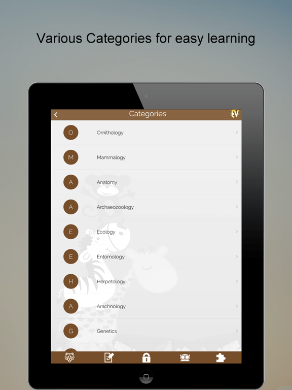 Screenshot #5 pour Zoology Dictionary SMART Guide
