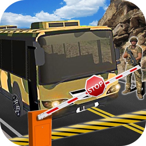 Army Hill Bus Drive Game 2017 icon