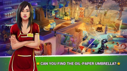 How to cancel & delete Hidden Object.s Supermarket – Seek and Find Game from iphone & ipad 1