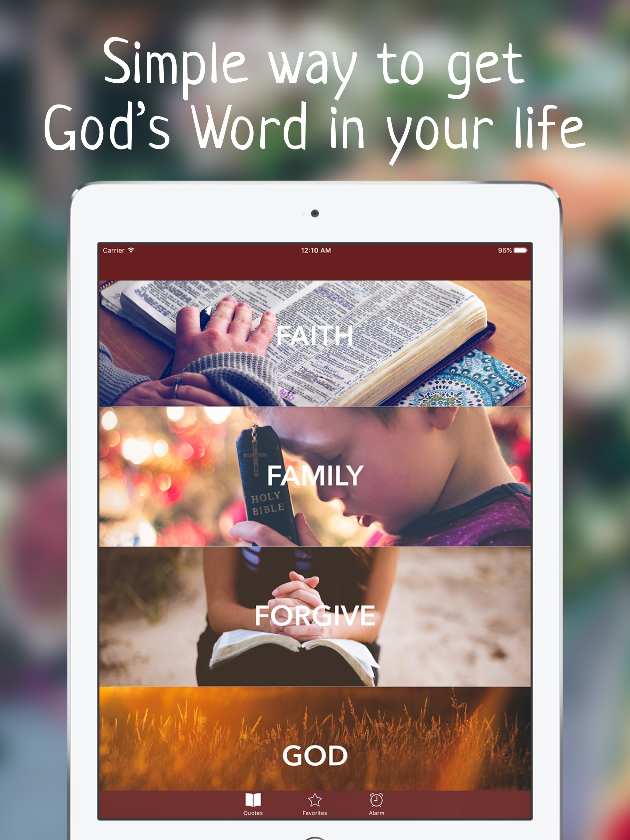 Desiring god Scripture of the day Our daily bread screenshot 6