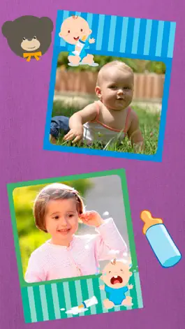 Game screenshot Baby photo frames for kids – Photo Collage hack