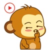 Monkey Animated Sticker