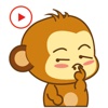 Monkey Animated Sticker