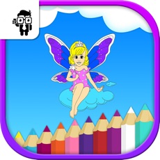 Activities of Angel Kids Coloring Book