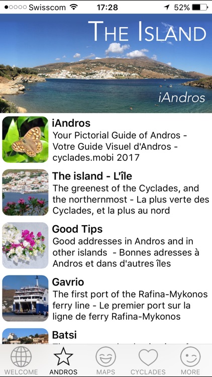 Andros - The Cyclades in Your Pocket
