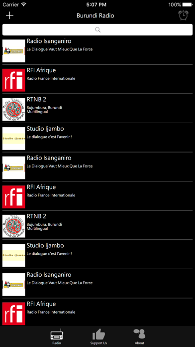 Screenshot #1 pour Burundi Radio