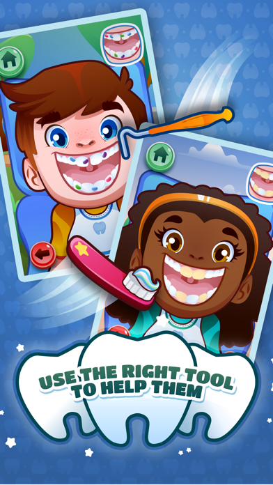 The Dentist Dream - Dr. Rabbit: Teeth Doctor Game iPhone screenshot