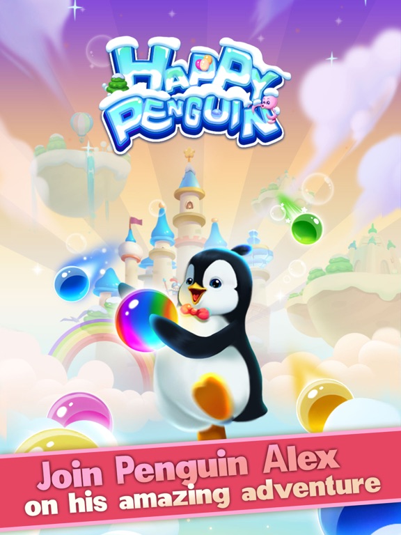 Screenshot #4 pour Happy Penguin - Bubble Shooter