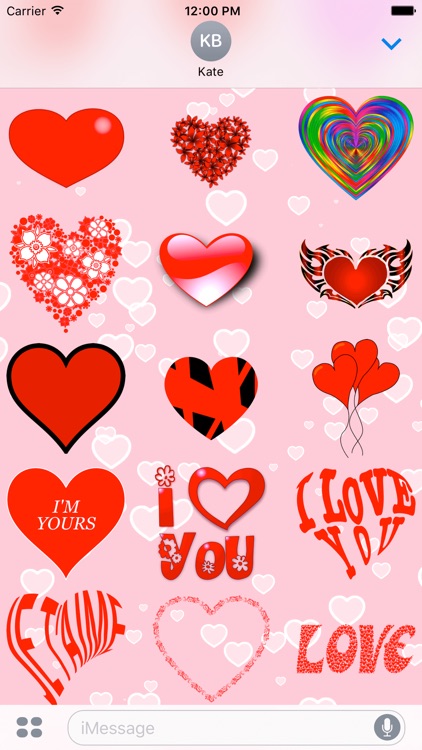 I Love You • 100 stickers for iMessage