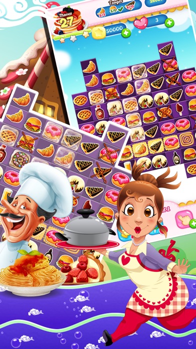 Screenshot #1 pour Chef Cookie Crush