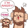 Juppy The Monkey Vol 2 stickers for iMessage