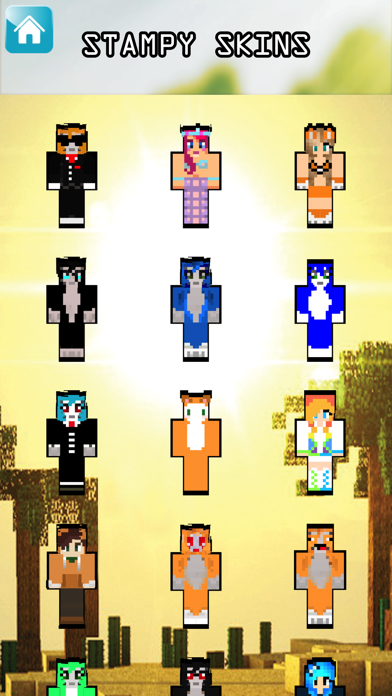 Stampy & Dantdm Skins for Minecraft Pocket Editionのおすすめ画像2