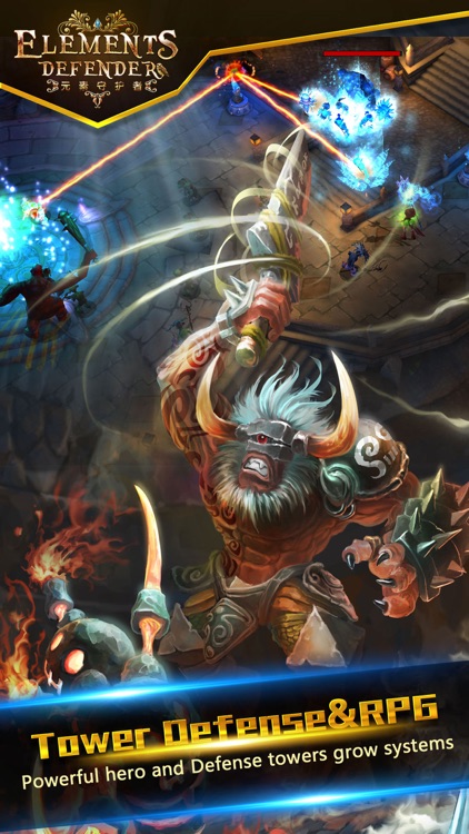 Elements Defender 3D : Epic Tower Defense screenshot-3