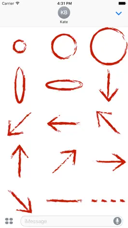 Game screenshot Marker Sticker Pack - Mark Up Images and Text hack