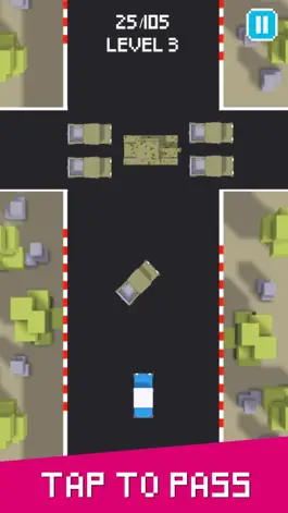 Game screenshot Hard Road - Don’t Crash The Car On Pixel Highway 2 hack