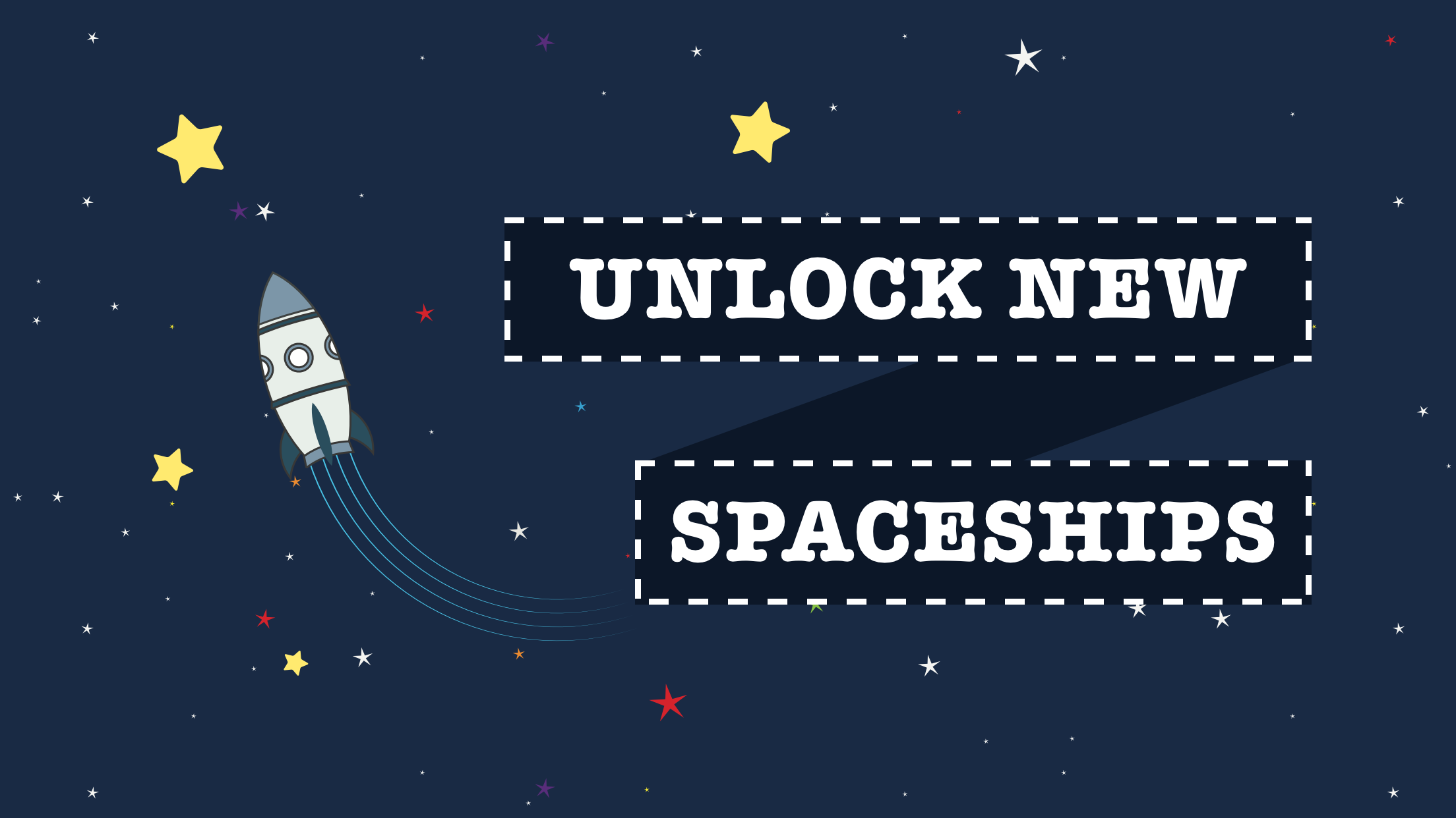 Cosmonaut Cartoon Rocket Ufo Odyssey through Space