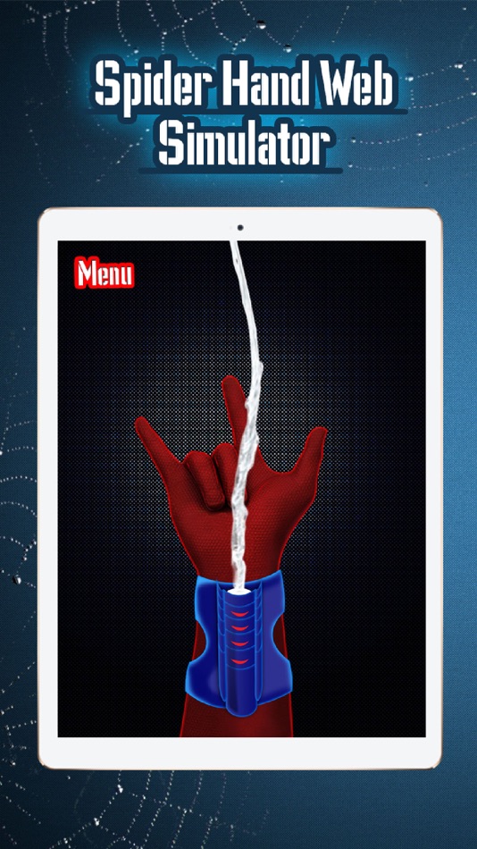 #1. Spider Hand Web Simulator (iOS) 由: Alina Sapolgina