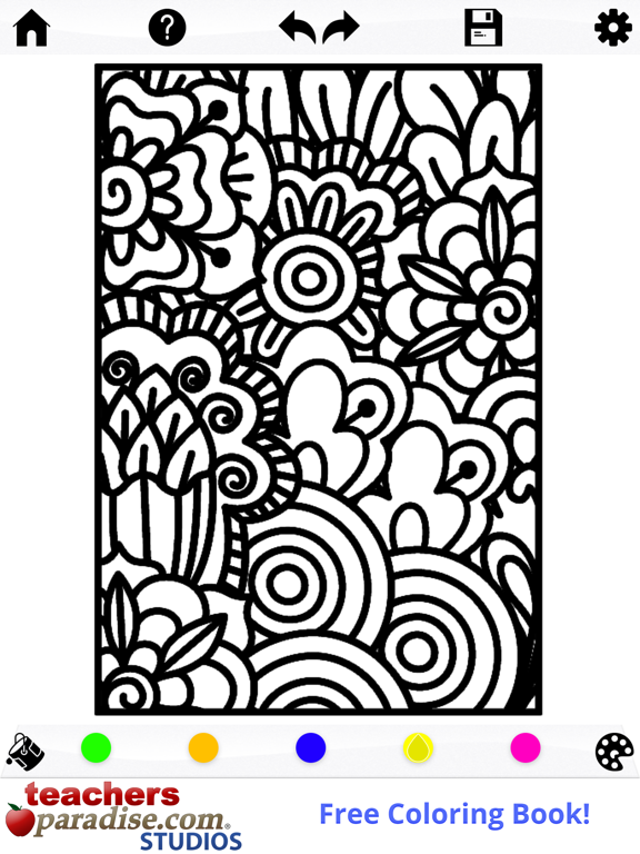 Artistry - Coloring Book for Adults iPad screenshot