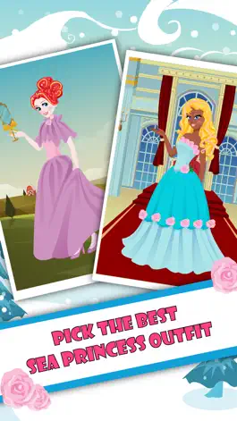 Game screenshot Sea Princess DressUp - Free Fall Model Ocean Ice apk