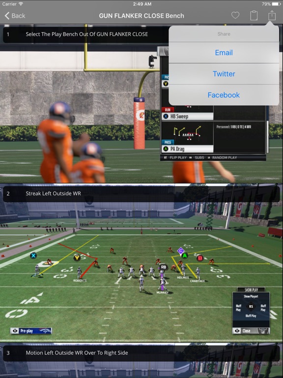 Madden iPad screenshot