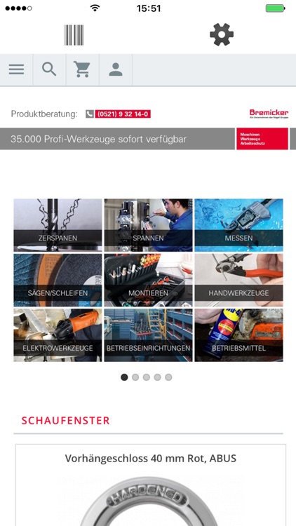 Bremicker – Werkzeug Bestellapp