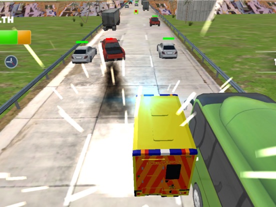 Screenshot #4 pour London Ambulance Traffic Racer
