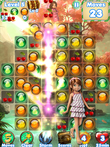 Screenshot #5 pour Fruit Candy Puzzle: Kids games and games for girls