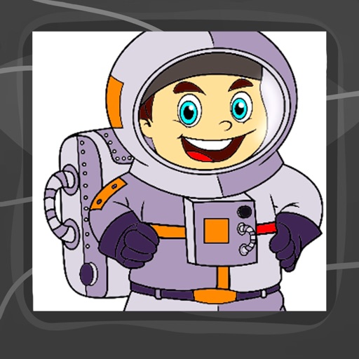 Astronaut Coloring Book icon