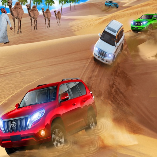 Modern Desert Jeep Driving Game icon