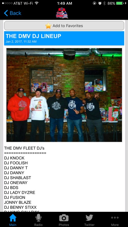 DMV FLEET DJ'S