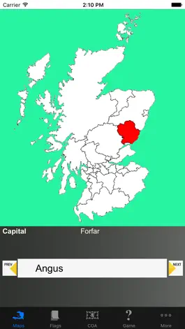 Game screenshot Scotland Council Maps and Capitals mod apk