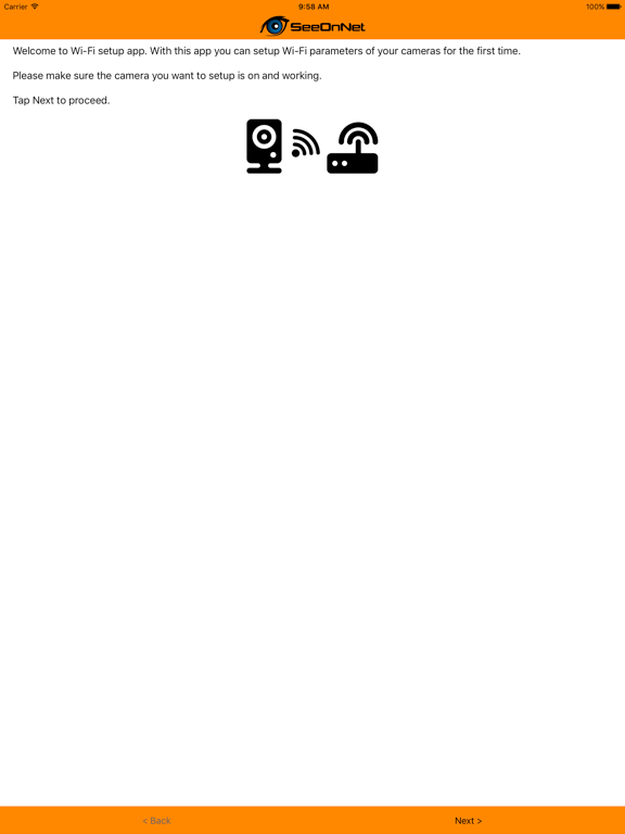 Screenshot #4 pour IProNet SeeOnNet WiFi Config